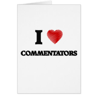 7. Greeting Commentators