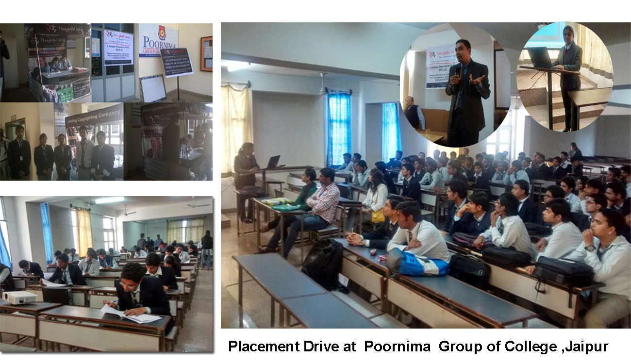 campus placement drive in Jaipur