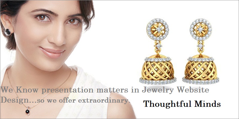 Jewelry website design company in Jaipur- Thoughtful Minds