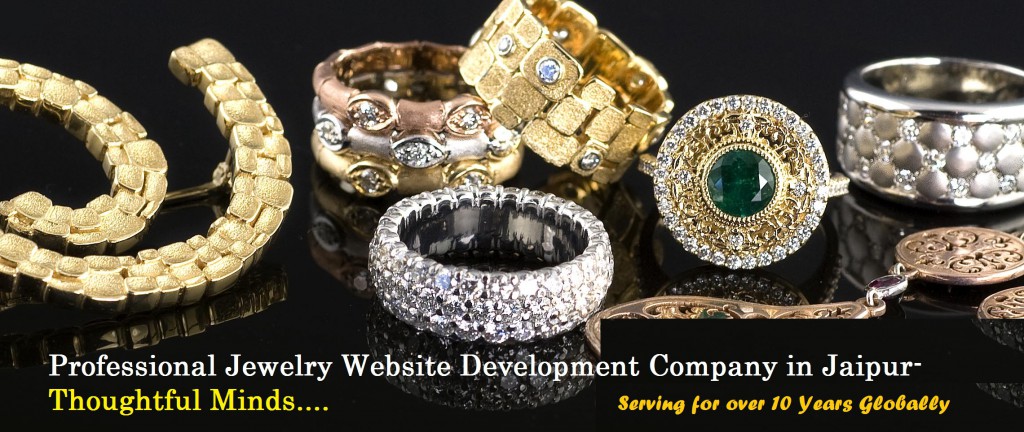 Jewelry website design in Jaipur- Thoughtful Minds