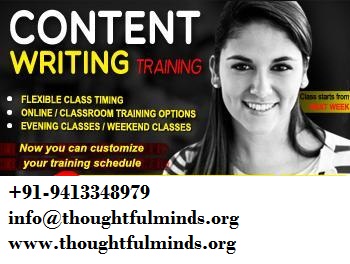 content writing training