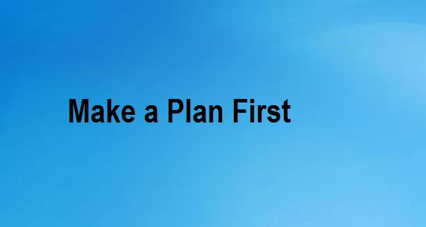 make a Plan