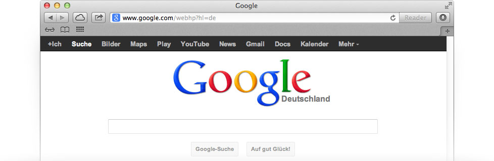 Google.de promotion by Thoughtfulminds