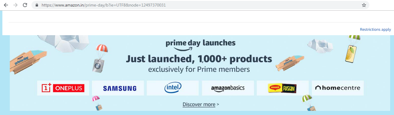 The prime day - Amazon