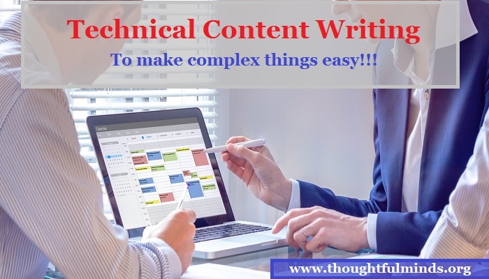 technical content writing-ThoughtfulMinds