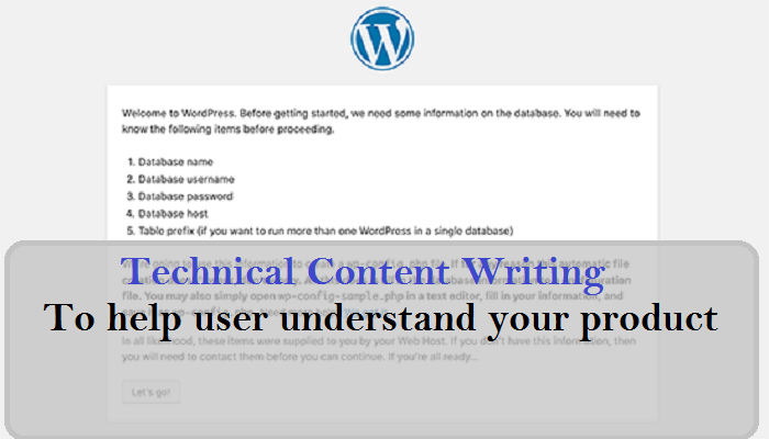 technical content writing