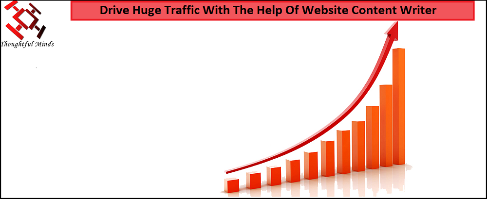 Hire A Website Content Writer And Drive Huge Traffic - Header - ThoughtfulMinds