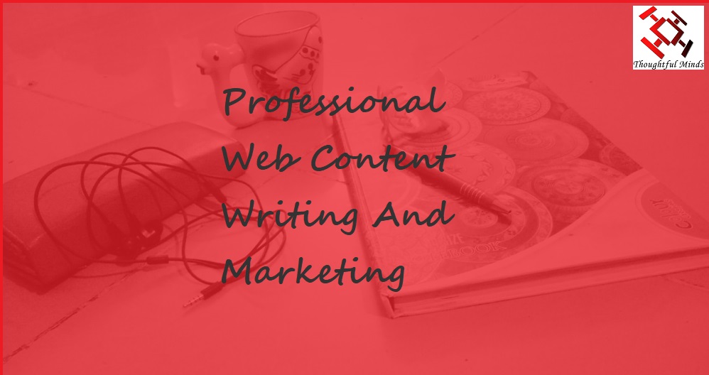 Professional Web Content Writing And Marketing - Header - ThoughtfulMinds