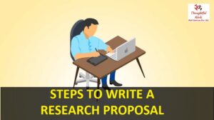 Steps To Write A Research Proposal